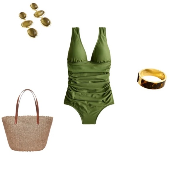 J CREW Gorgeous, gold, spring clasp, tortoise cuff, new with tags - Picture 5 of 5